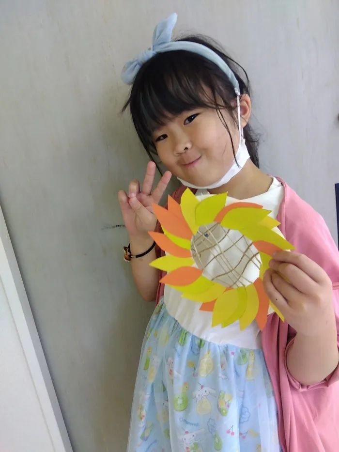 サンライズつかごし/☆ひまわり作り🌻✂