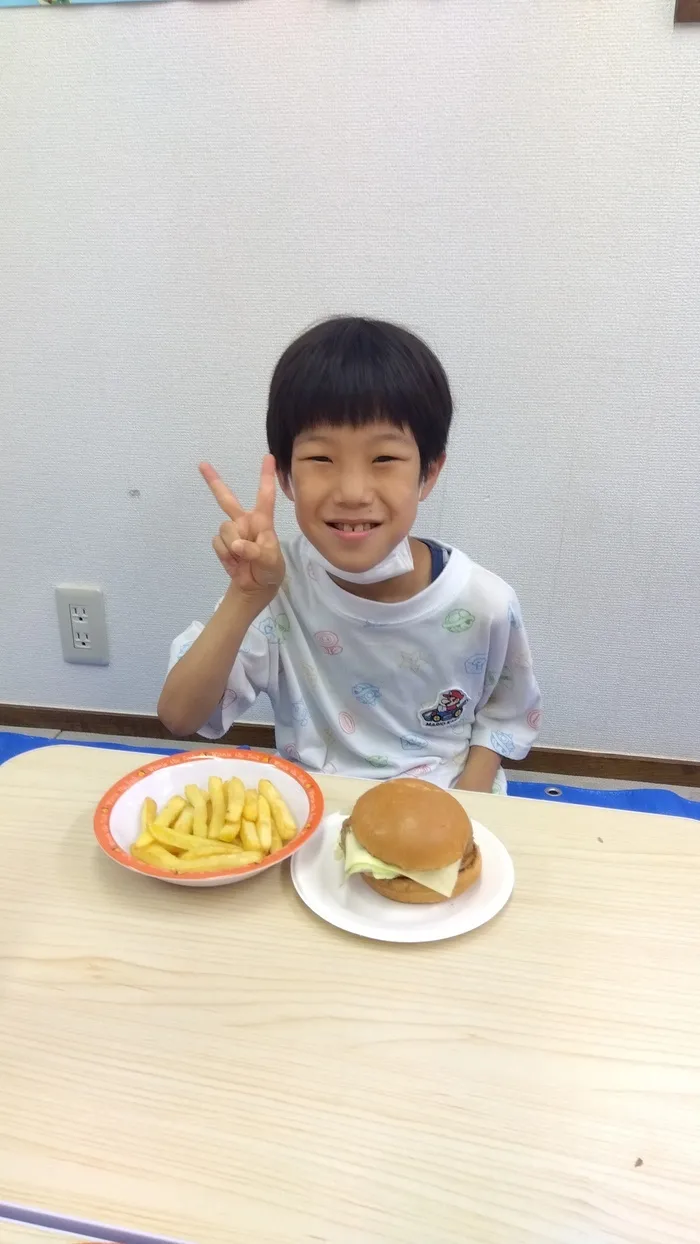 サンライズつかごし/🍔ハンバーガー作り🍔