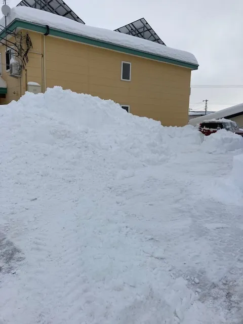 みなぽっけ帯広/記録的大雪の顛末❄☃その2～2/5（水）巨大な雪山が・・・