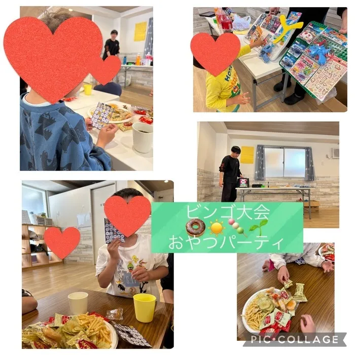 放課後等デイサービス　ワンスタープロド/ビンゴ大会&お菓子パーティ🎈 ※土日祝営業してます！
