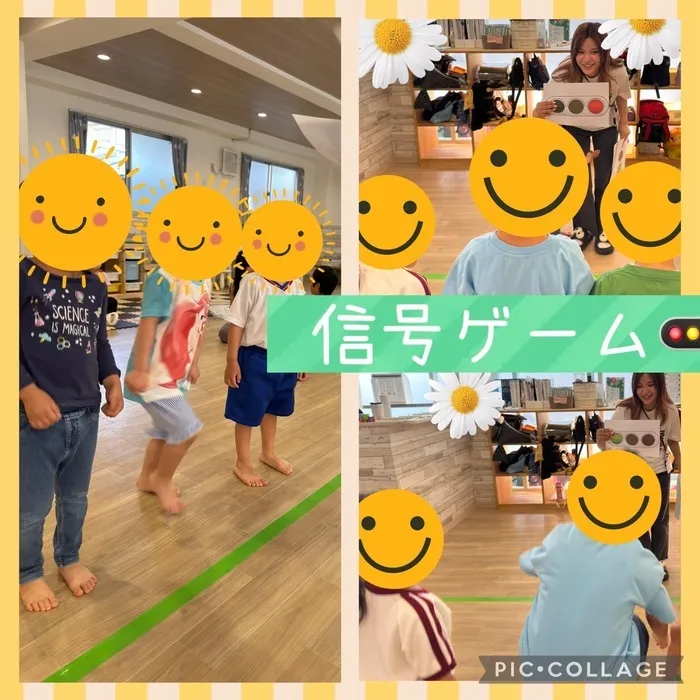 放課後等デイサービス　ワンスタープロド/信号ゲーム！🚥 ※土日祝営業してます！！