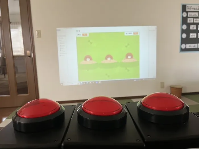 ◎デジタルプログラミング療育 もぐらたたき(プレイボタン)