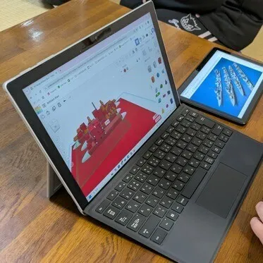 プログラミング療育放デイ エスタシオン 木更津教室/エスタシオン木更津　３Dプリンターの活動
