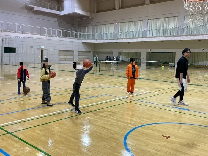 ウィズ・ユーまんまる札幌篠路/バスケットボールしてきました(^^)