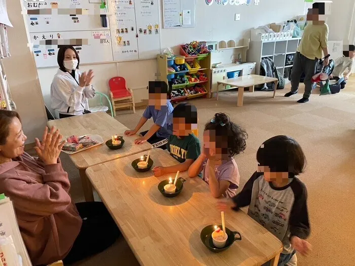 ウィズ・ユーまんまる札幌篠路/５月生まれのお誕生日会🎂✨