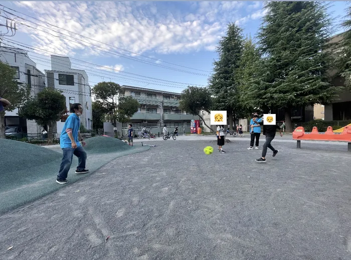 ウィズ・ユー武蔵小杉/公園でサッカー！！！