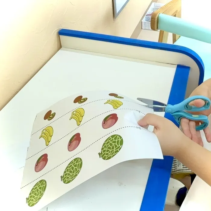 児童発達支援すぽると/ハサミ練習✂️