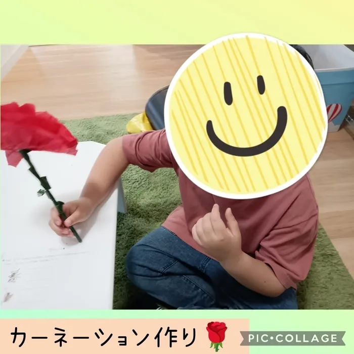 ウィズ・ユー仲町台/カーネーション作り🌺