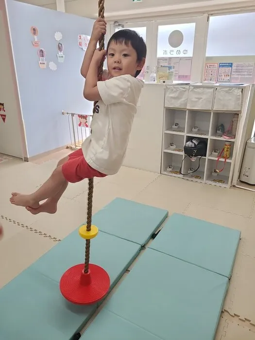  個別療育のゆめラボ東雲教室【月曜日～土曜日開所・体験見学受付中！】/登りロープ！✴️