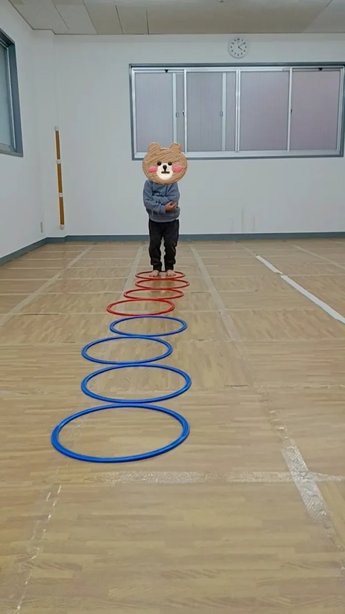 児童発達支援・放課後等デイサービス LUMO三田校/輪っかジャンプ〇