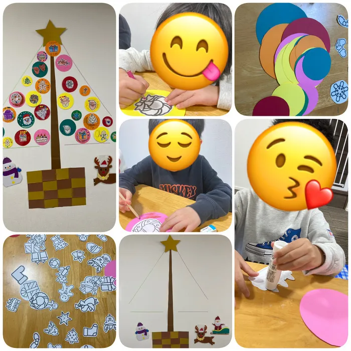 アイビー三郷/壁面制作🎄