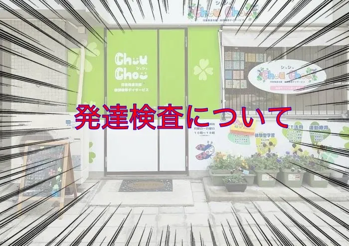 Chou Chou(シュシュ)　若干の空きあります。集団療育・個別療育ともに充実!!/発達検査について