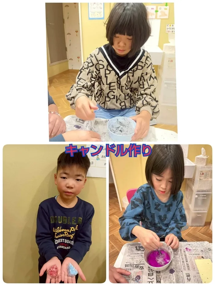 Chou Chou(シュシュ)　若干の空きあります。集団療育・個別療育ともに充実!!/キャンドル作り🕯