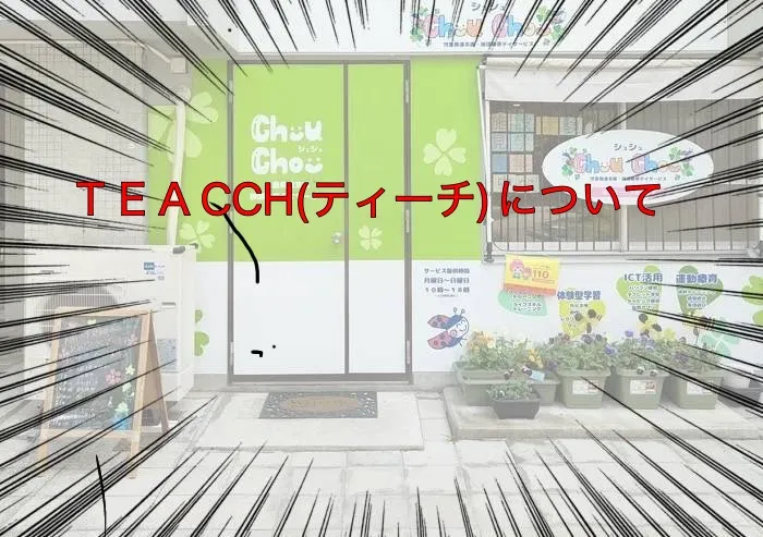 Chou Chou(シュシュ)　若干の空きあります。集団療育・個別療育ともに充実!!/TEACCH【ティーチ】について
