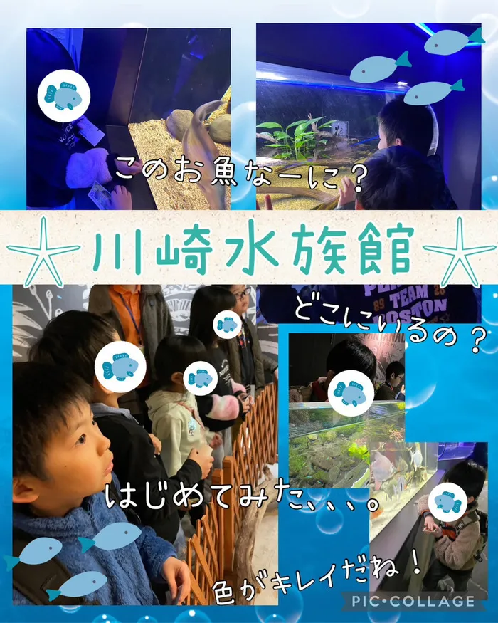 ホップステップ放課後等デイサービス鶴見校/川崎水族館🐠