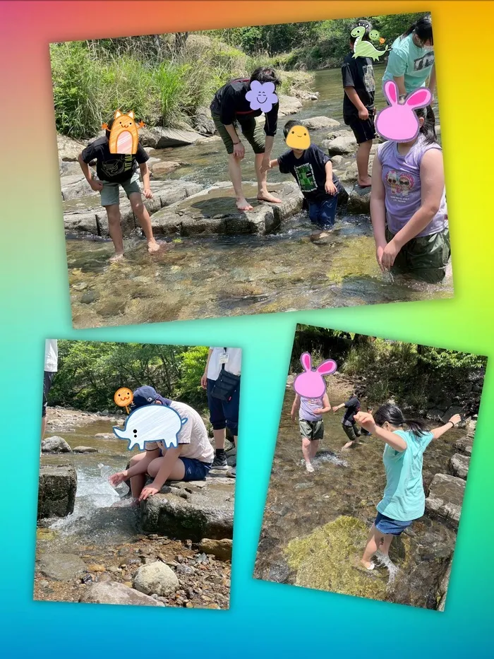 放課後等デイサービスぽかぽか伊東/水遊び🌈🦀