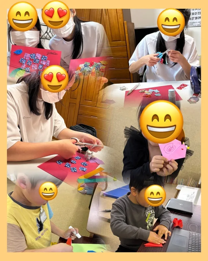 放課後等デイサービスぽかぽか伊東/折り紙遊び❣️