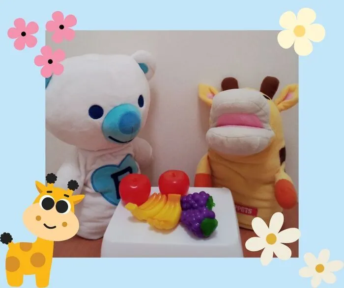 《駐車場完備/０～６歳/平日空きあります！》コペルプラス与野バイパス教室/🦒きりんのパペットで口の動き