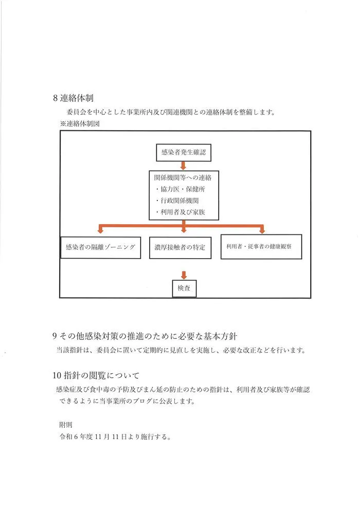 星の丘キッズ　柏原/感染症及び食中毒の予防及びまん延の防止のための指針５／５