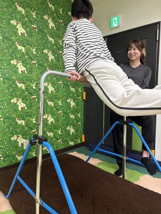 運動療育むーん/鉄棒 逆上がり🌱