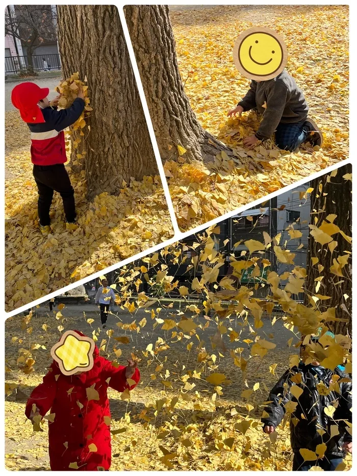 【『療育』と『保育』の二本柱で個別も集団も対応！】せかいのかたち　3rd/イチョウの葉！