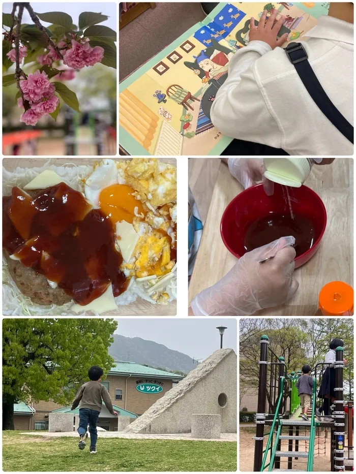 コモンチャイルドケア/ロコモコ丼クッキング🍳と公園🌳