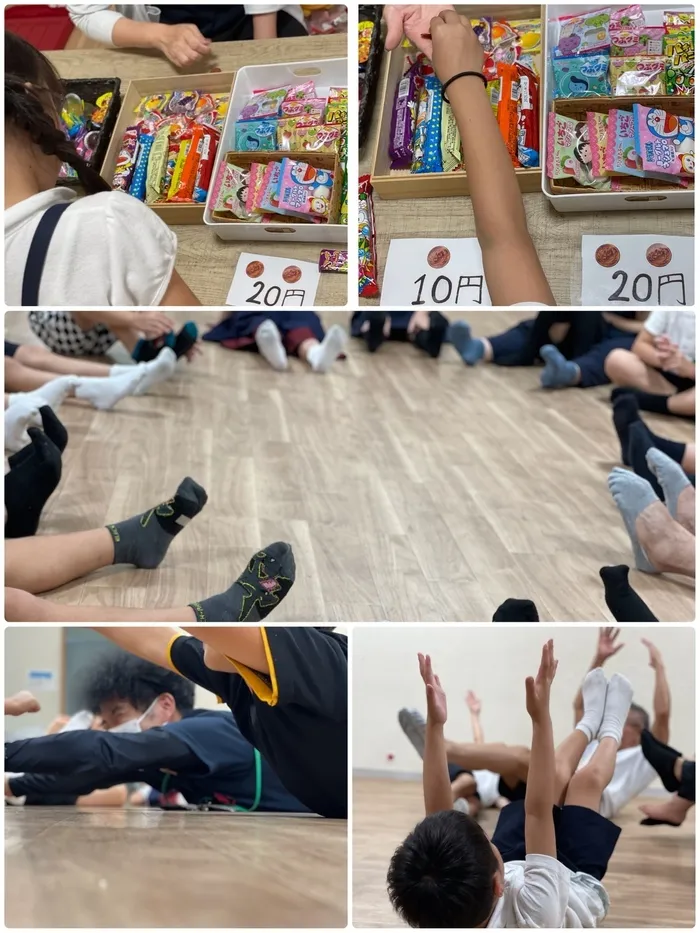 コモンチャイルドケア/お買い物練習💰と体操教室💪👯