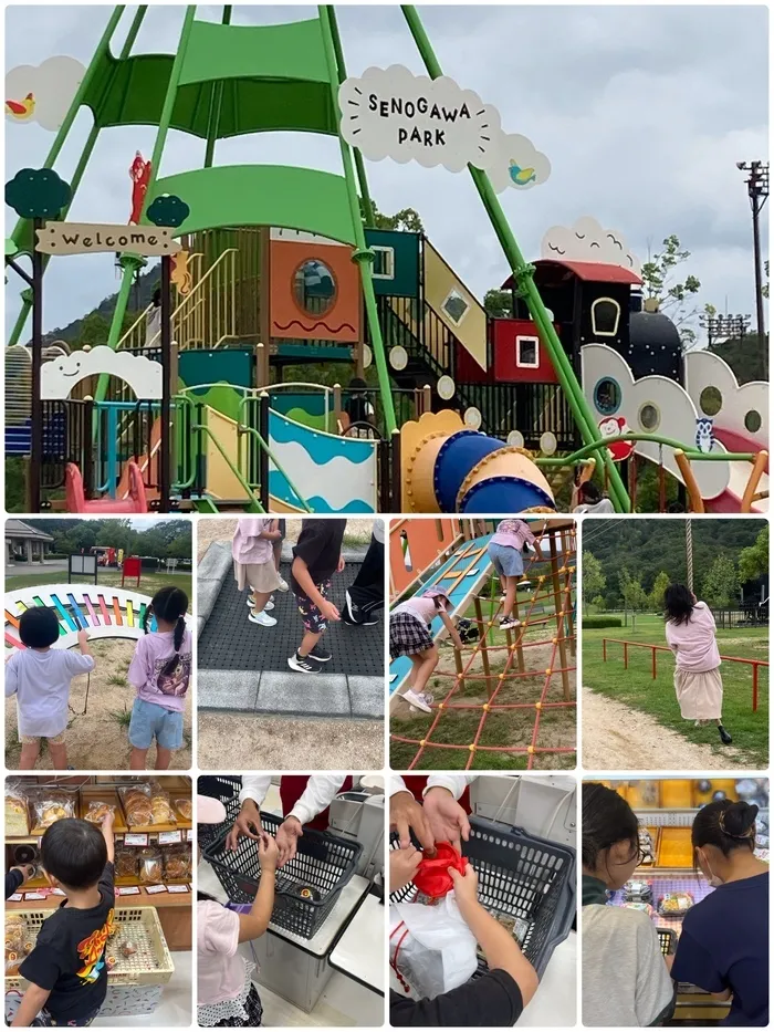 コモンチャイルドケア/お買い物練習実践と公園に遊びに行きました🌲