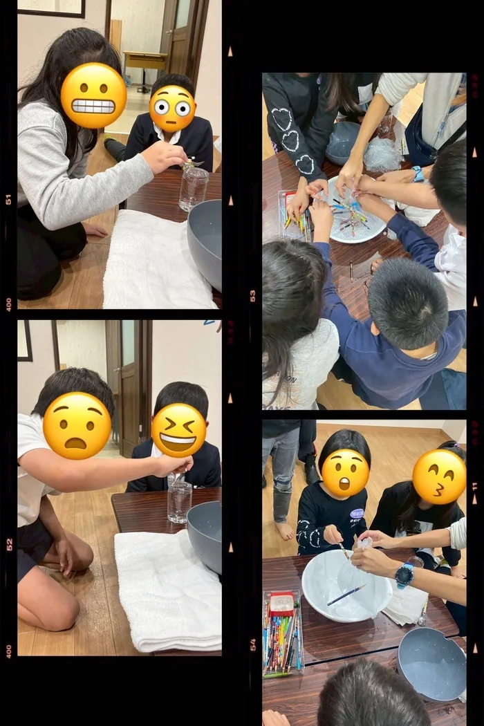 放課後等デイサービス Lil'Ful      【送迎あり】【問い合わせ随時受付】/表面張力ゲーム⁉️😲