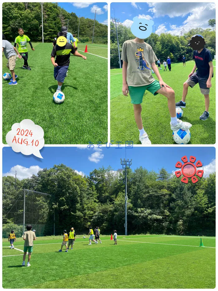 あそび王国　野田本部事業所/サッカー教室開催⚽