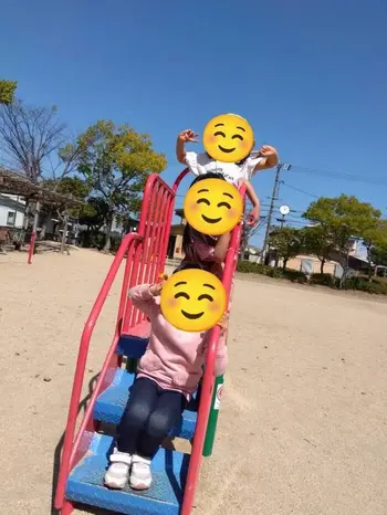 晴る日　円山事業所/公園遊び！