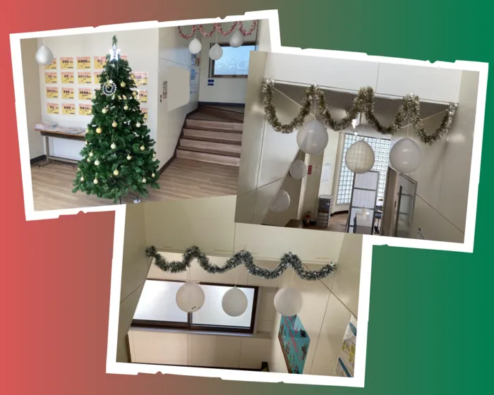 クラップ豊橋鷹丘校/クリスマスの飾りつけをしました！