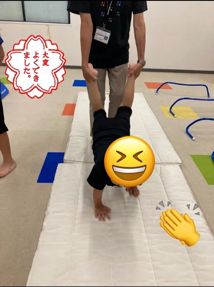 土日祝営業｜児童発達支援・放課後等デイサービス『HIYOKO SPORTS北仙台教室』/7月9日の日のHIYOKO SPORTS北仙台教室の様子