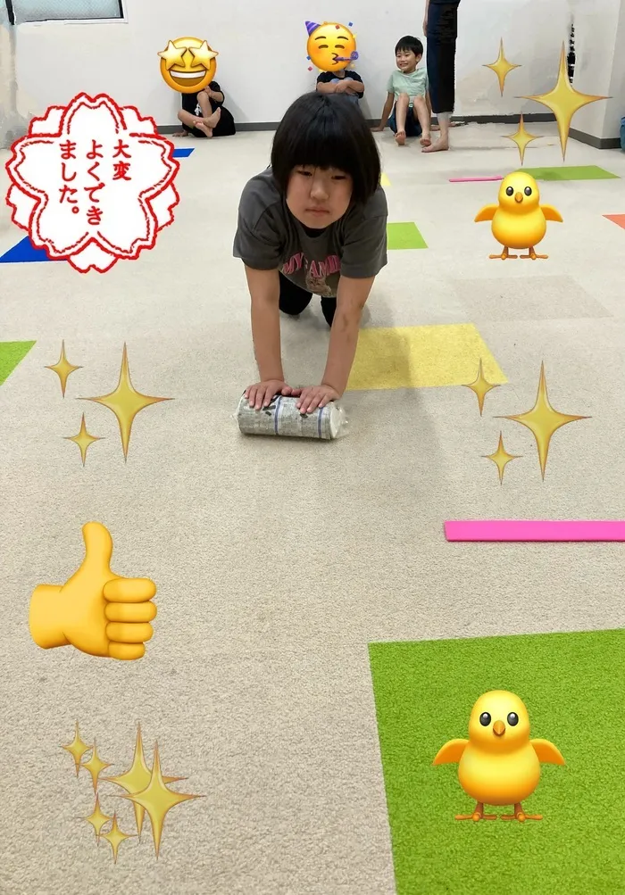 土日祝営業｜児童発達支援・放課後等デイサービス『HIYOKO SPORTS北仙台教室』/7月24日のHIYOKO SPORTS 北仙台教室の様子