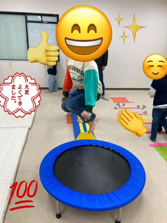  2023年11月OPEN｜2歳～12歳｜土日祝営業｜児童発達支援・放課後等デイサービス『チルハピスポーツ北仙台教室』/4月22日のHIYOKO SPORTS北仙台教室の様子