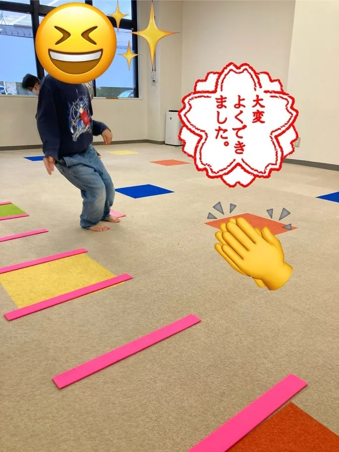 土日祝営業｜児童発達支援・放課後等デイサービス『HIYOKO SPORTS北仙台教室』/12月4日のチルハピスポーツ北仙台教室の様子