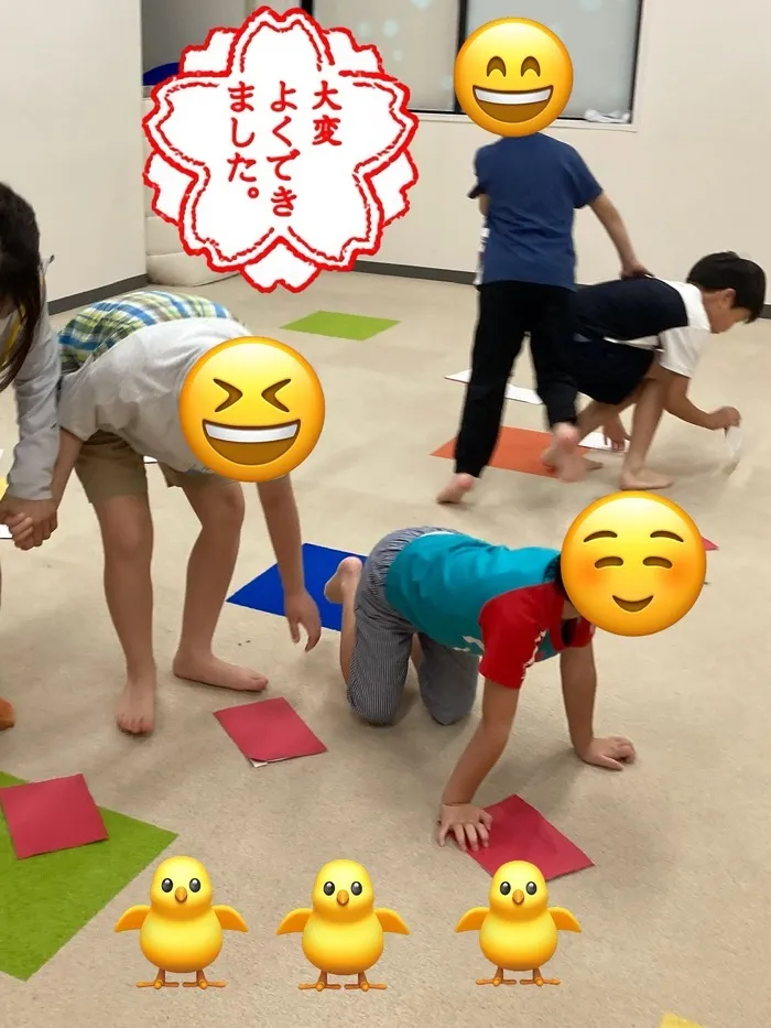 土日祝営業｜児童発達支援・放課後等デイサービス『HIYOKO SPORTS北仙台教室』/7月25日のHIYOKO SPORTS 北仙台教室の様子