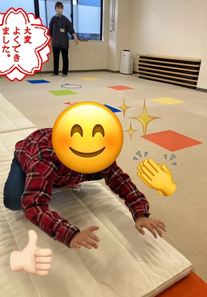 土日祝営業｜児童発達支援・放課後等デイサービス『HIYOKO SPORTS北仙台教室』/12月10日のチルハピスポーツ北仙台教室の様子