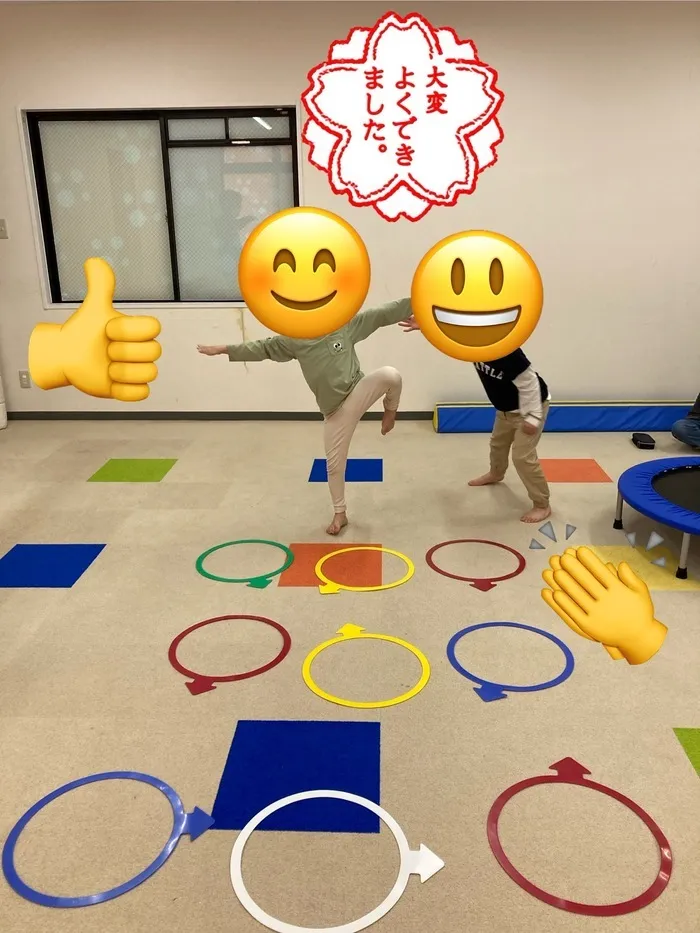  2023年11月OPEN｜2歳～12歳｜土日祝営業｜児童発達支援・放課後等デイサービス『チルハピスポーツ北仙台教室』/5月1日のHIYOKO SPORTS 北仙台教室の様子