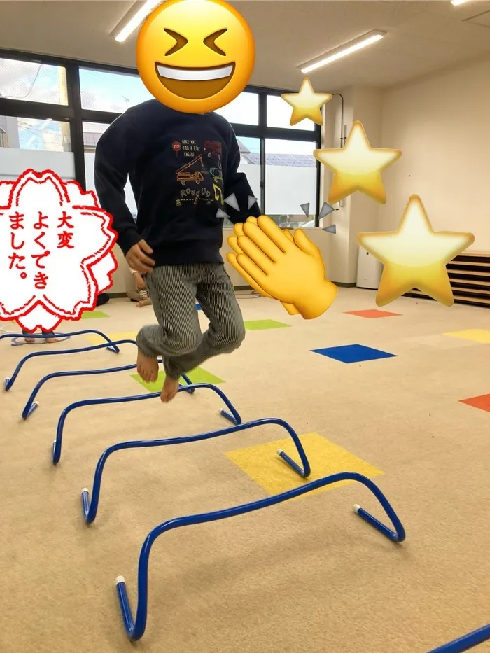 土日祝営業｜児童発達支援・放課後等デイサービス『HIYOKO SPORTS北仙台教室』/11月27日のチルハピスポーツ北仙台教室の様子