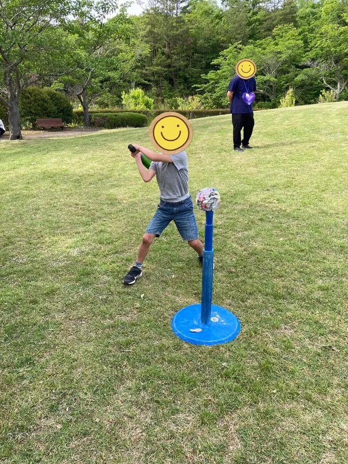 あそび王国　勝央事業所/⚾ティーボール大会💦