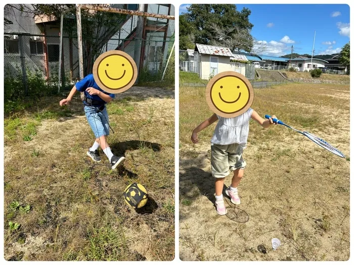 あそび王国　津山田邑事業所/外遊び✨