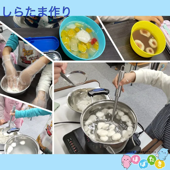  【言語聴覚士在籍】はばたき　千葉中央教室/🍡しらたま作り🍡