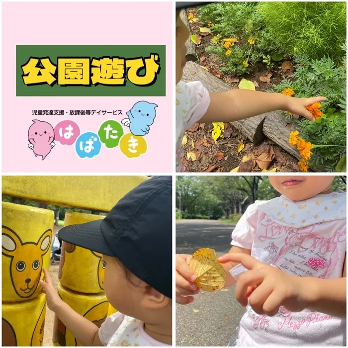  【言語聴覚士在籍】はばたき　千葉中央教室/公園で自然に触れよう🌿.∘