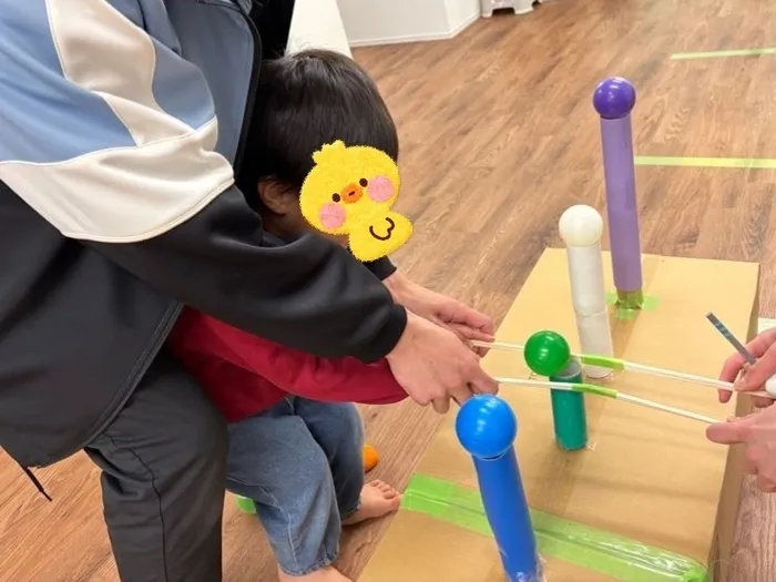 【言語聴覚士☆在籍☆】　はばたき　千城台教室/【児童発達支援】ボール運び