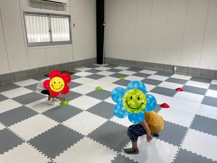 児童発達支援・放課後等デイサービス　すたーりー八尾/置いて！取って！ゲーム👍
