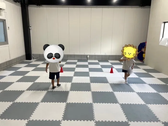 児童発達支援・放課後等デイサービス　すたーりー八尾/ピンポン玉リレー🏓