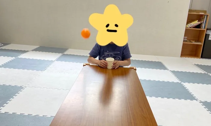 児童発達支援・放課後等デイサービス　すたーりー八尾/紙コップでキャッチ👍✨