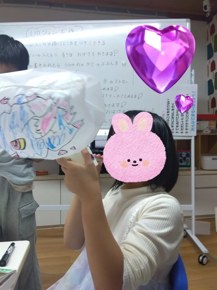 【児発・放デイ空き有り】ブロッサムジュニア　須賀川教室　児童発達支援・放課後等デイサービス/🎃ハロウィン製作🎃