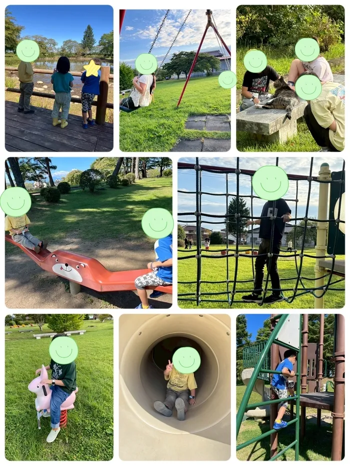 わくわく子供ひろば坂の上/公園づくし🛝♫